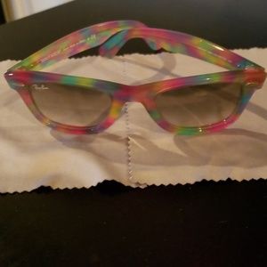 Multi-colored Ray Ban Sunglasses